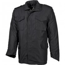 MFH US Field Jacket M65 Lined - Black - M