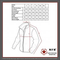 MFH US Tactical Baselayer Jacket - Olive - S