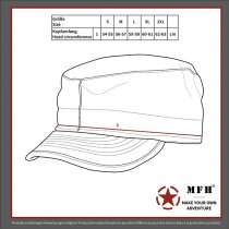 MFH US BDU Field Cap Ripstop - BW Tropentarn - XL