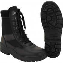 MFH Security Boots 8-Hole - Black - 38