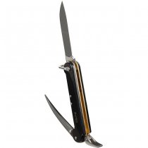 MFH BW Navy Pocket Knife Marlinspike - Black