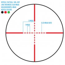 Firefield Tactical 3-12x40AO IR Riflescope