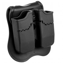 Wosport M92F Double Magazine Pouch - Black