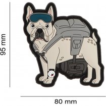 Airsoftology Frenchie - Paratrooper French Bulldog Patch