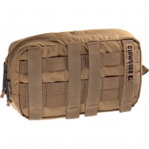 Clawgear Large Horizontal Utility Pouch Core - Coyote