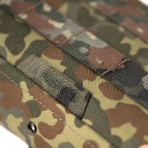 Clawgear Medium Horizontal Utility Pouch Core - Flecktarn