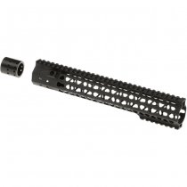 G&P MOTS Keymod Handguard 12.5 Inch - Black