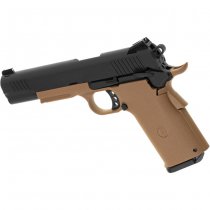 KJ Works KP-11 Gas Blow Back Pistol - Tan