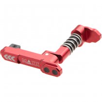 Maxx Model CNC Aluminum Advanced Magazine Release Style B - Red