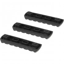 VFC M-LOK Rail Section 7 Slot 3-Pack - Black