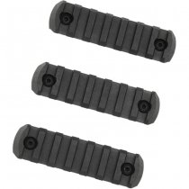 VFC M-LOK Rail Section 7 Slot 3-Pack - Black