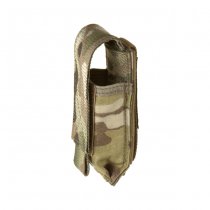 Warrior Single Closed 9mm Pistol Magazine Pouch - Multicam