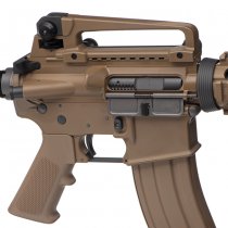 WE M4 RIS CQB Gas Blow Back Rifle - Desert