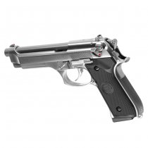 WE M9 Co2 Blow Back Pistol - Silver