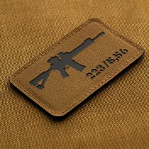 M-Tac AR-15 223/5.56 Laser Cut Patch - Coyote