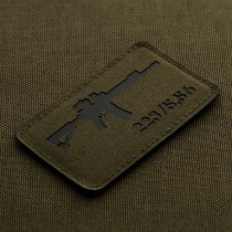 M-Tac AR-15 223/5.56 Laser Cut Patch - Ranger Green