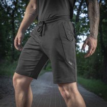 M-Tac Casual Fit Cotton Shorts - Black - S