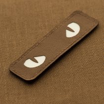 M-Tac Cat Eyes Laser Cut Patch GID - Coyote