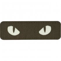 M-Tac Cat Eyes Laser Cut Patch GID - Ranger Green