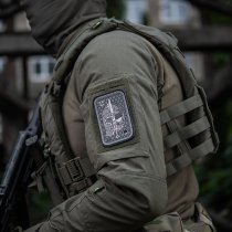 M-Tac Deus Vult Ace Woven Patch - Grey