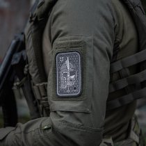 M-Tac Deus Vult Ace Woven Patch - Grey