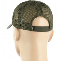 M-Tac Mesh Flex Ripstop Baseball Cap Velcro - Army Olive - S/M