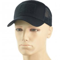 M-Tac Mesh Flex Ripstop Baseball Cap Velcro - Dark Navy Blue - L/XL