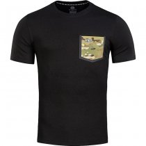 M-Tac Pocket T-Shirt 93/7 - Black - XS