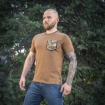 M-Tac Pocket T-Shirt 93/7 - Coyote - XL