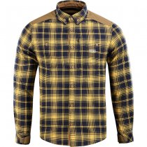 M-Tac Redneck Shirt - Navy Blue / Yellow - M - Regular