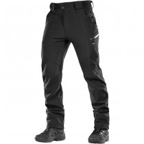 M-Tac Soft Shell Winter Pants - Black - S