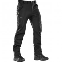 M-Tac Soft Shell Winter Pants - Black - S