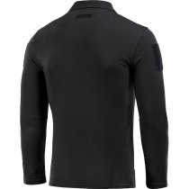 M-Tac Tactical Polo Shirt Long Sleeve 65/35 - Black - S