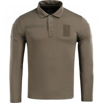 M-Tac Tactical Polo Shirt Long Sleeve 65/35 - Dark Olive - L