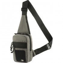 M-Tac Tactical Shoulder Bag Chest Sling Pack & Velcro - Melange Grey