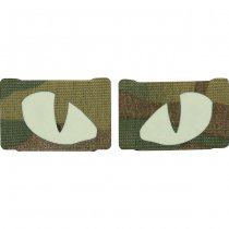 M-Tac Tiger Eyes Laser Cut Patch - Multicam