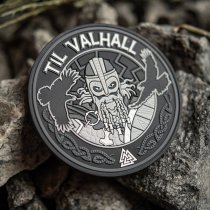 M-Tac Til Valhall Rubber Patch - Black