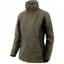 Helikon-Tex Gunfighter Women's Jacket - Taiga Green / Black A - L