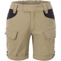 Helikon-Tex Women's OTS Outdoor Tactical Shorts 8.5 - Khaki / Black - XL