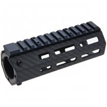 Revanchist Marui MWS Lightweight Carbon Fiber M-LOK Handguard Rail 5.5 Inch - Black