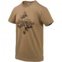 Helikon-Tex T-Shirt Mountain Stream - U.S. Brown - L