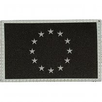 Pitchfork EU Flag Woven Patch - Black