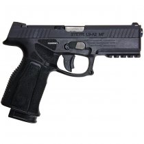 KJ Works STEYR L9A2 Gas Blow Back Pistol - Black