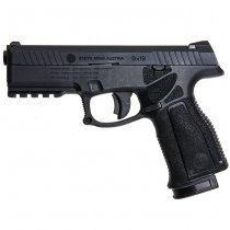 KJ Works STEYR L9A2 Gas Blow Back Pistol - Black