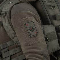 M-Tac Card Helm of Terror Embroidery Patch - Ranger Green