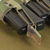 M-Tac Elastic Triple Magazine Pouch Elite Laser Cut - Multicam