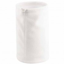 M-Tac Fleece Neck Gaiter 1/2 Adjustable - White - L/XL