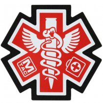 M-Tac Paramedic Print Patch - Red