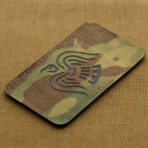 M-Tac Raven Banner Laser Cut Patch - Multicam / Black