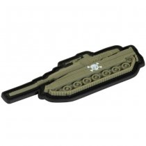 M-Tac Tank Skull Nr. 1 Rubber Patch - Olive